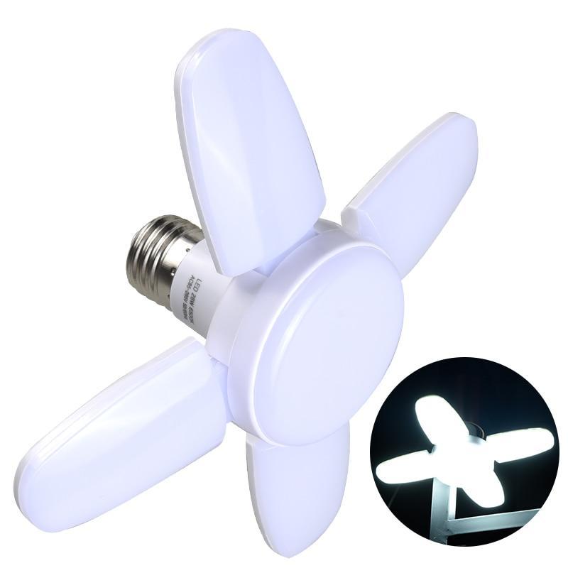 FAN 24 WATT 4 BLADE FAN LED BULB LIGHT