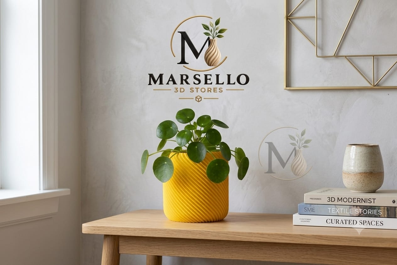 🌿 Modern 3D Printed Planter – Stylish Home & Office Décor
